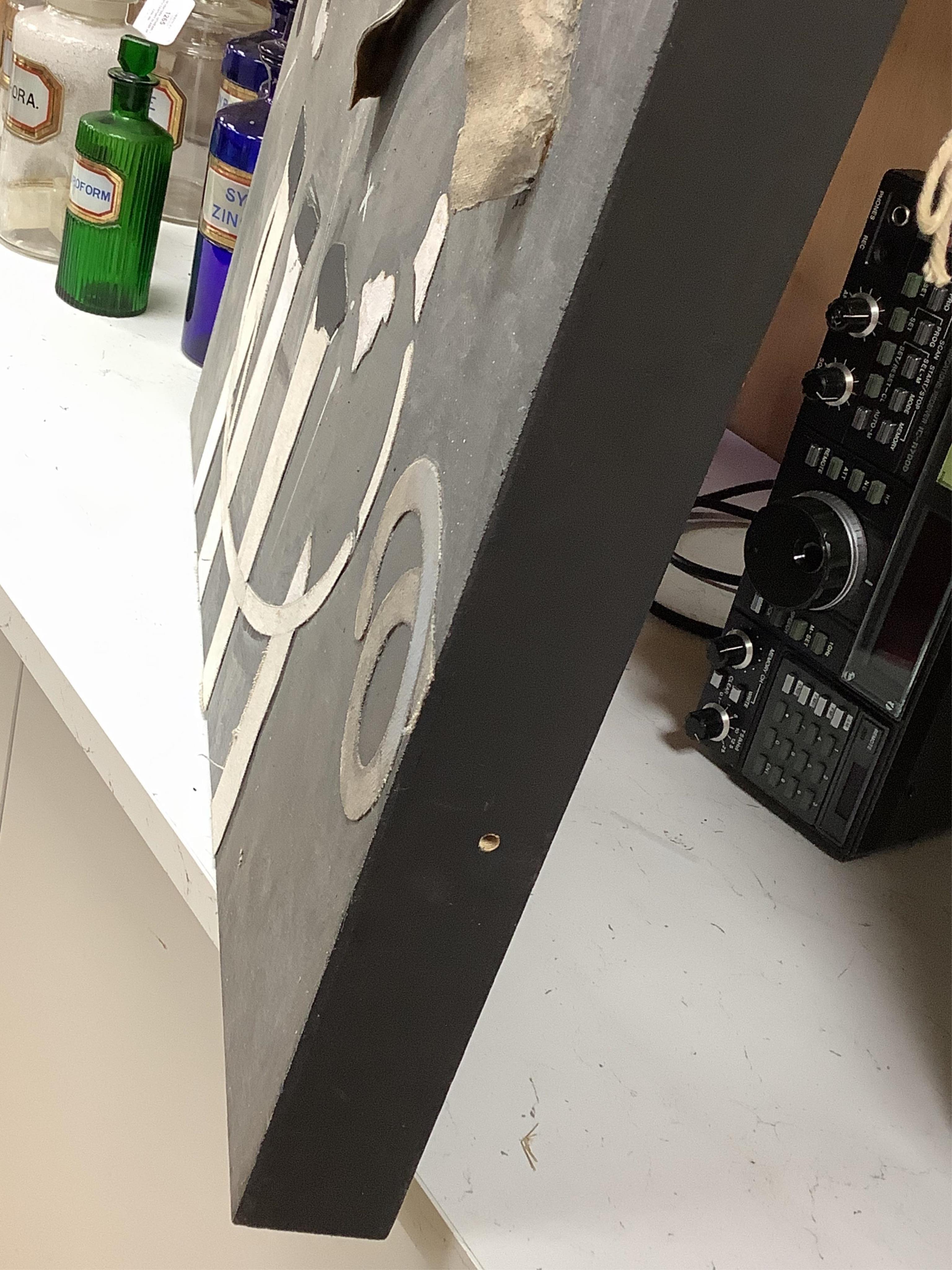 Gus Cummins, Abstract composition, tryptych oils and mixed media collage on board, Royal Academy of Arts Summer Exhibition 2007 label verso, unframed, 104 x 63cm